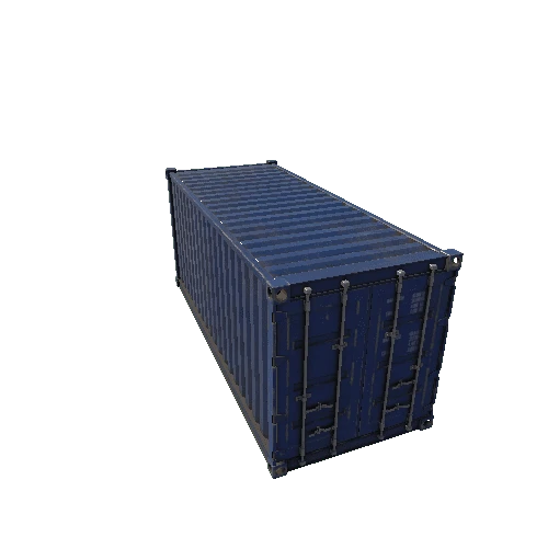 Cargo Container Blue